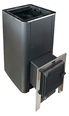 Печь Термофор Олимп 20-26 (чугунная дверца)